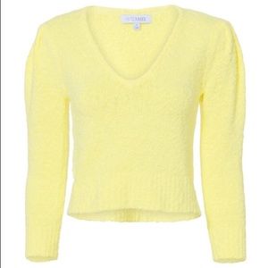 INTERMIX Janice Cropped Sweater
